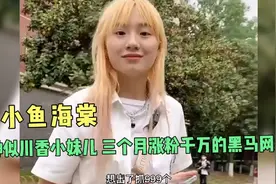 小鱼海棠：川香小妹儿孪生姐妹，爆粉千万纯赚两千万，网红界黑马视频封面