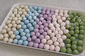 自制5色高颜值珍珠小圆子，有手就能做！视频封面