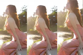 啥是校园纯欲风？00后妹子和闺蜜换装拍写真，丝绸吊带裙太衬身材视频封面