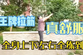 这样拉筋可厉害，只做了几个，疏通全身经络，浑身上下都舒服视频封面