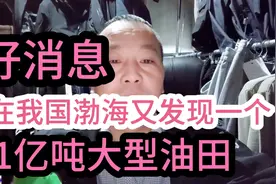 好消息，在我国渤海又发现一个1亿吨大型油田，历害了我的国视频封面