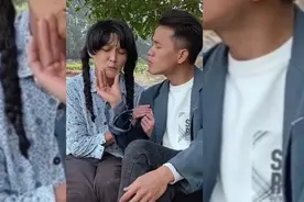 搞笑段子#亲你一口我就娶你回家当老婆了 ，爱情和长相没有关系的视频封面