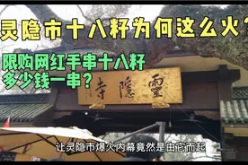 为何杭州灵隐市十八籽手串会突然爆火？限购网红手串一串多少钱？