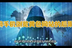 用手机浏览黄色网站的后果，经常收到一些莫名其妙的短信认真看看视频封面
