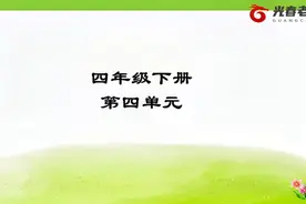 语文复习:四下第四单元视频封面