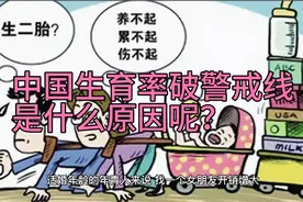 中国生育率破警戒线什么原因？工作压力，生活压力，养育费用太高视频封面