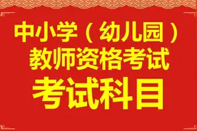 中小学（幼儿园）教师资格考试考试科目视频封面