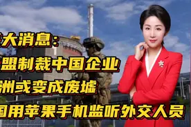 欧盟制裁中国企业！欧洲或变成废墟！美国用苹果手机监听外交人员视频封面