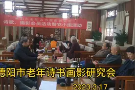 诗书画研究会党小组活动视频封面