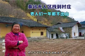 秦岭无人区发现原始村庄，真是与世隔绝的世外桃源！视频封面