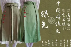 绿色●中国传统色。带你看遍中国58种传统绿色视频封面