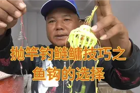 抛竿钓鲢鳙技巧之鱼钩的选择！什么样的鱼钩才好用？视频封面