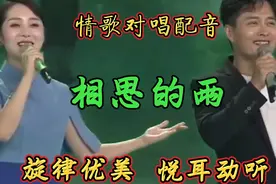 云飞&郭津彤情歌对唱配音《相思的雨》旋律优美，悦耳动听！视频封面