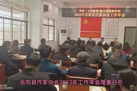 岳阳县作家协会2023年年会视频封面