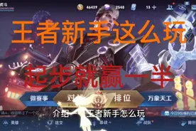 王者新手教学起步让你赢一半视频封面