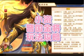 三国杀名将传 小资晋国金将玩法攻略视频封面