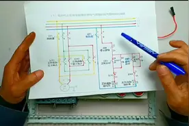 教你看图纸接线，正反转互锁控制。视频封面