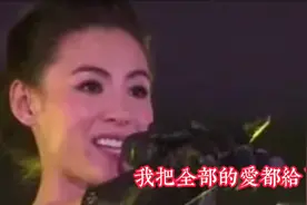 张柏芝深情演绎配音一首我把全部的爱都给了你，DJ动感劲爆火辣视频封面
