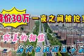 如果你是刚需，你还在等着房价跌回五年前么？降价30万一夜被抢空视频封面