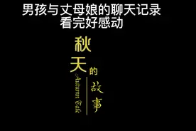 一位男孩与丈母娘的聊天记录，看完好感动，现在竟有这样的男孩…视频封面