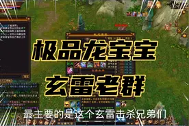 天龙八部怀旧服：极品龙宝宝，玄雷老群视频封面