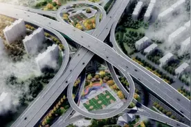 淮安续建高架快速路，此县借势开建心城，引来弘阳广场商业航母？视频封面