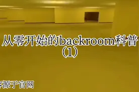 从零开始的backroom科普视频封面