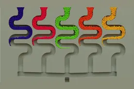 彩色球球竞赛，气流冲刷视频封面