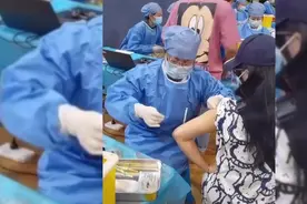 医生打针失误！自己都看呆了！看着都疼，打针一定要注意姿势视频封面