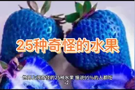 25种奇葩水果视频封面