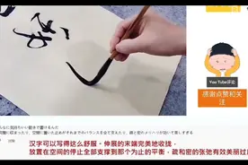 日本网友看到中国书法后不淡定了。每一笔都带治疗效果这次不争了视频封面