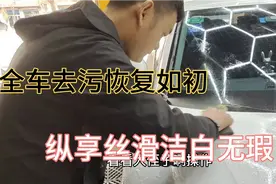 车主们请注意落树胶的季节到了，满车树胶叔侄洗车教你如何搞定。视频封面