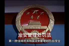 治安管理处罚法视频封面