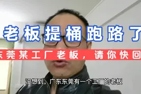 东莞某工厂老板提桶跑路了！佛山刀哥：请你回来，否则后果严重！视频封面