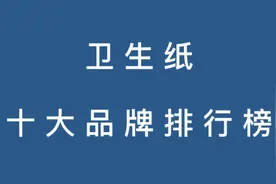卫生纸十大品牌排行榜，看看你用过哪个？视频封面
