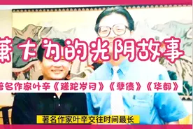 萧大为的光阴故事—著名作家叶辛《蹉跎岁月》《孽债》《华都》…视频封面