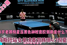 倪夏莲黑色套胶到底什么？新梅斯托女单决赛刘炜珊4:1倪夏莲视频封面