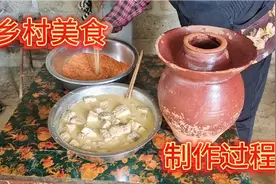 每年都要做一坛子的美食，臭豆腐原来是这样的，长毛发臭更香?视频封面