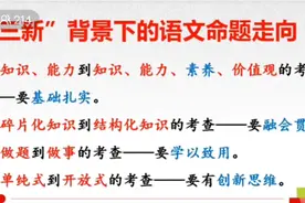 “三新”背景下的语文命题走向，五月末开始，老师上课基本不讲课视频封面