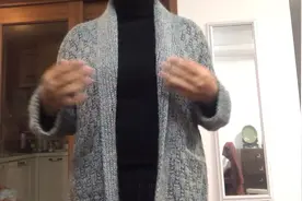 从领口开始织的挚爱短外套简单织法碎碎念视频封面