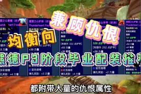 魔兽世界TBC怀旧服：P3阶段熊德完美均衡向毕业配装推荐视频封面