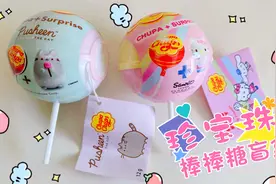 『不知道怎么就没录上声音』珍宝珠棒棒糖盲盒胖吉猫&三丽鸥。视频封面