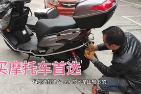 跑外卖车首选豪爵USR，这车性能不错，支持国货。视频封面