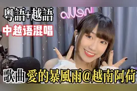 粤语歌曲《爱的暴风雨》混合越南语Cơn Bão Tình Yêu哪个好听视频封面
