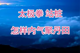 太极拳站桩怎样内气聚丹田视频封面