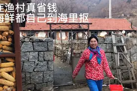 家住海边渔村吃海鲜不花钱，赶海自己抠，挖的蛏子蚬子管够吃视频封面