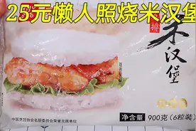试吃25元懒人照烧味米汉堡，微波两分钟即可食用，味道怎么样？视频封面