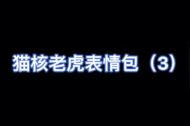猫核老虎表情包（3）视频封面