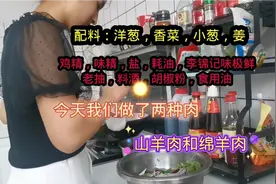 ⑤烤羊肉串吃，山羊肉和绵羊肉，哪种肉比较好吃呢？视频封面