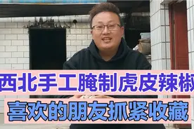 西北狼教您手工腌制虎皮辣椒好吃不贵，喜欢吃辣椒的朋友抓紧收藏视频封面